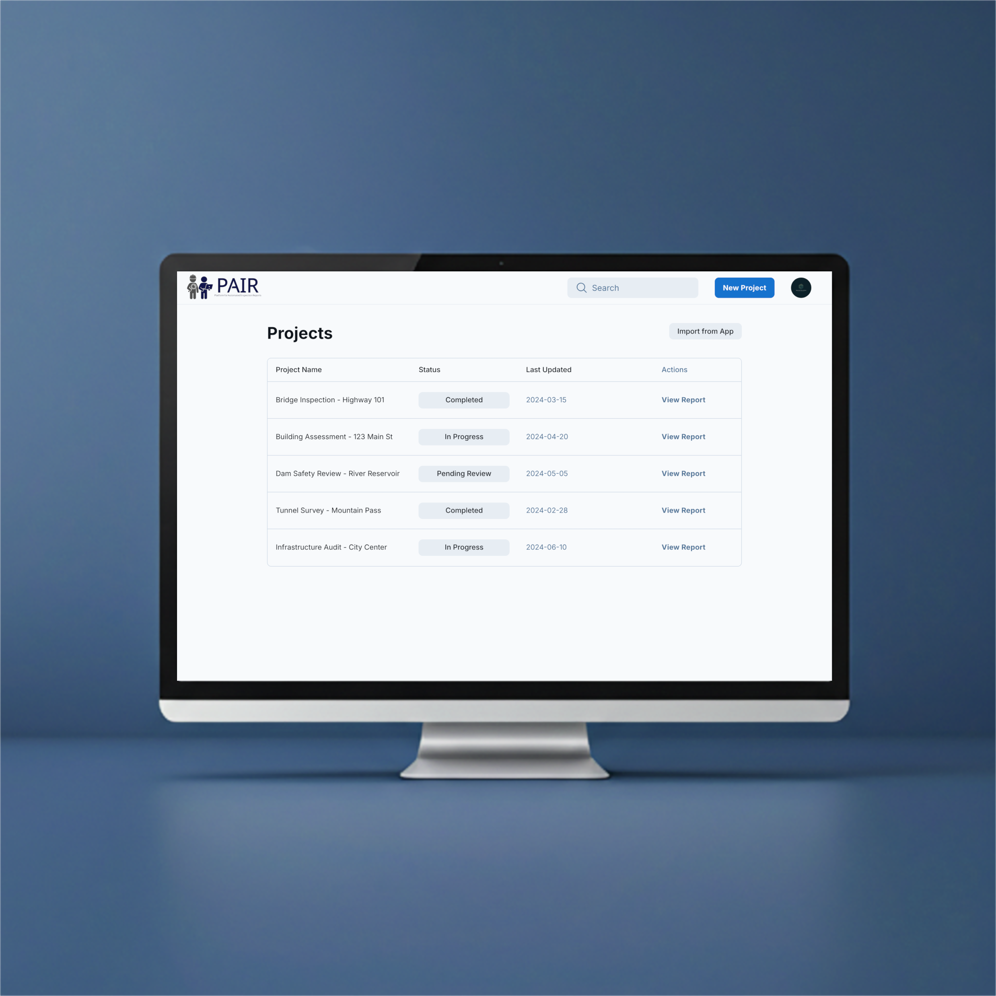 AI structural analysis visualization