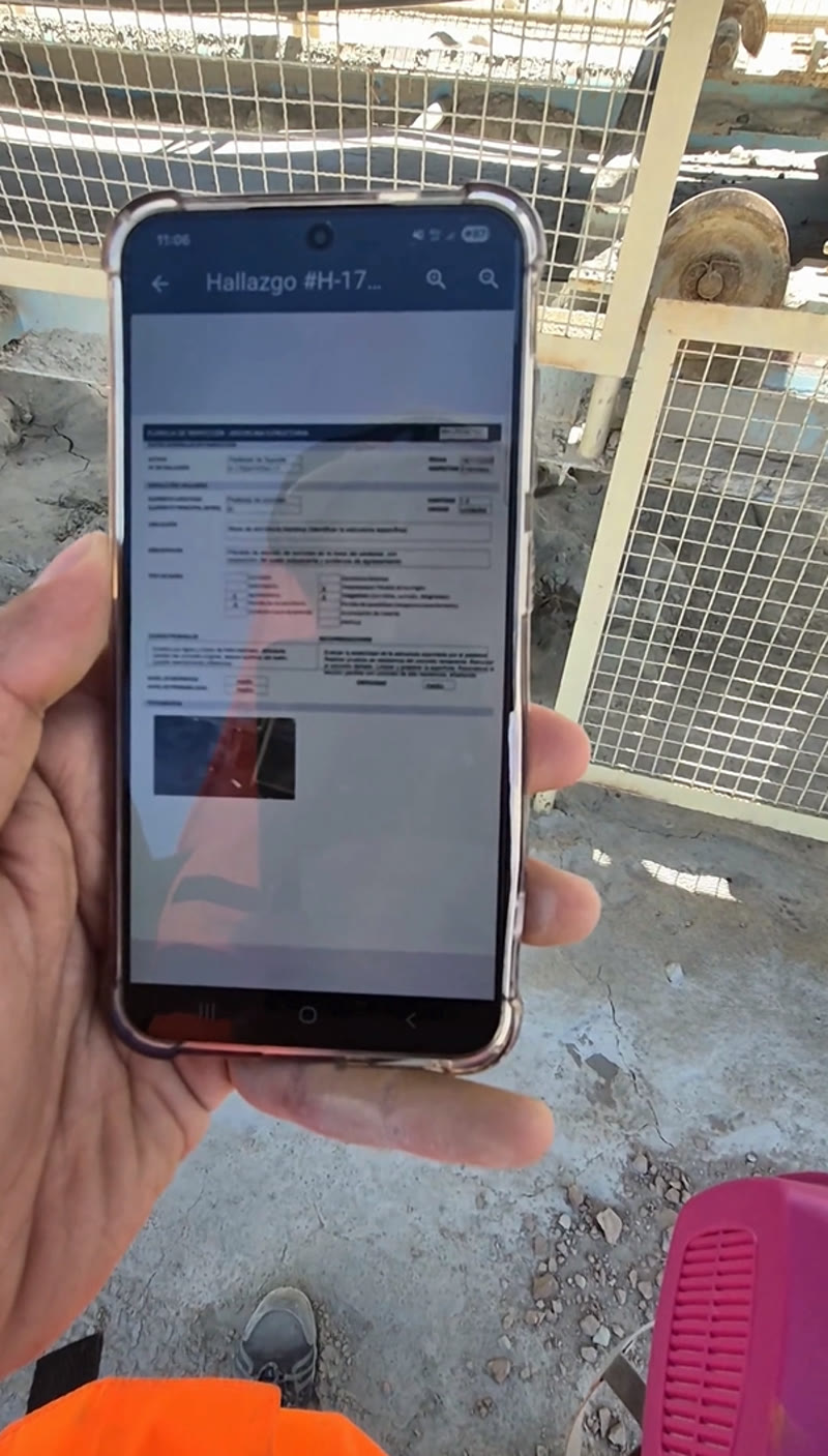 Recolección de datos en terreno